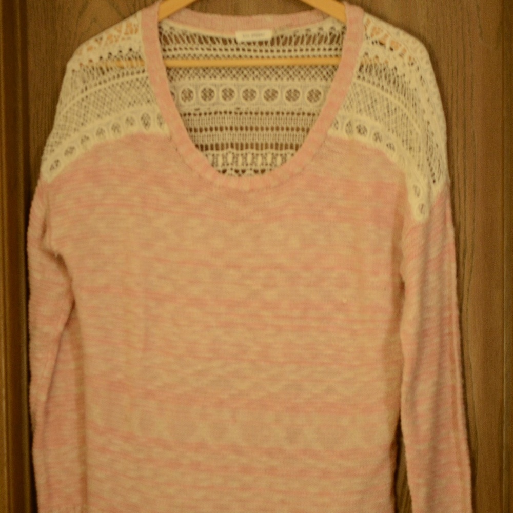 Pink sweater